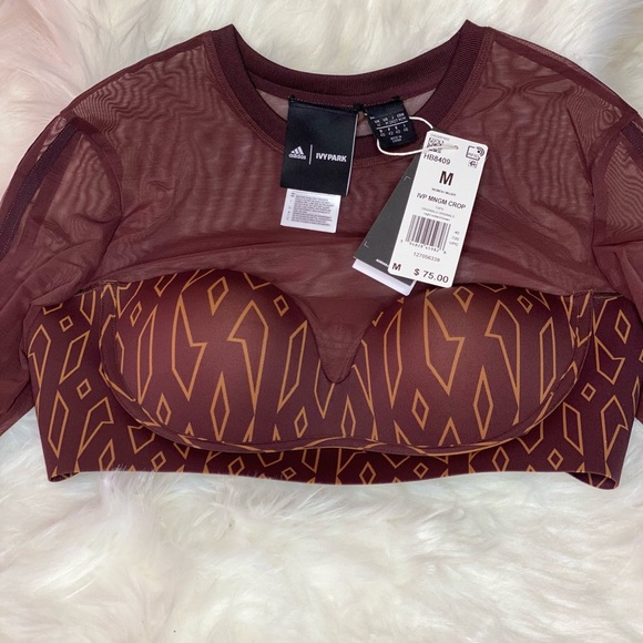 Ivy Park Mesh Crop Top - Picture 5 of 5